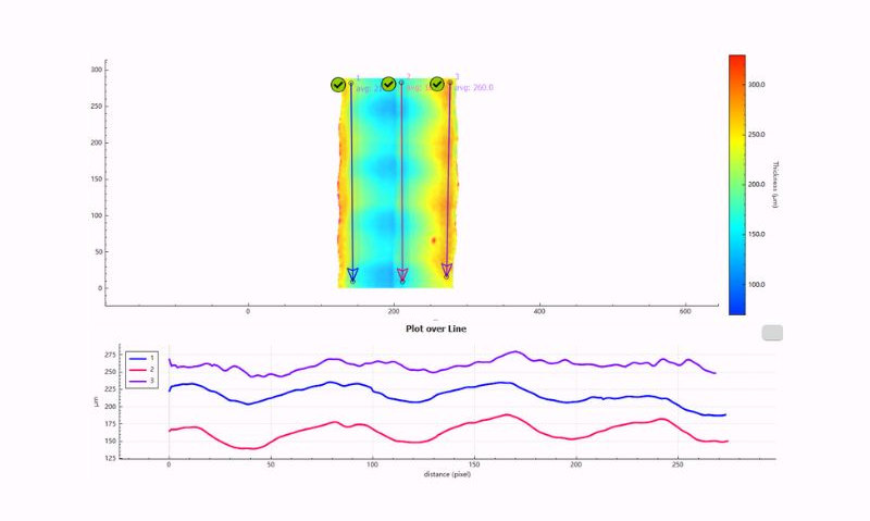 使用涂魔師3D測厚系統(tǒng)在線實時監(jiān)測蛇形管絕緣涂層厚度